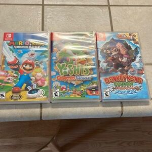 Bundle of 3 Nintendo Switch video games